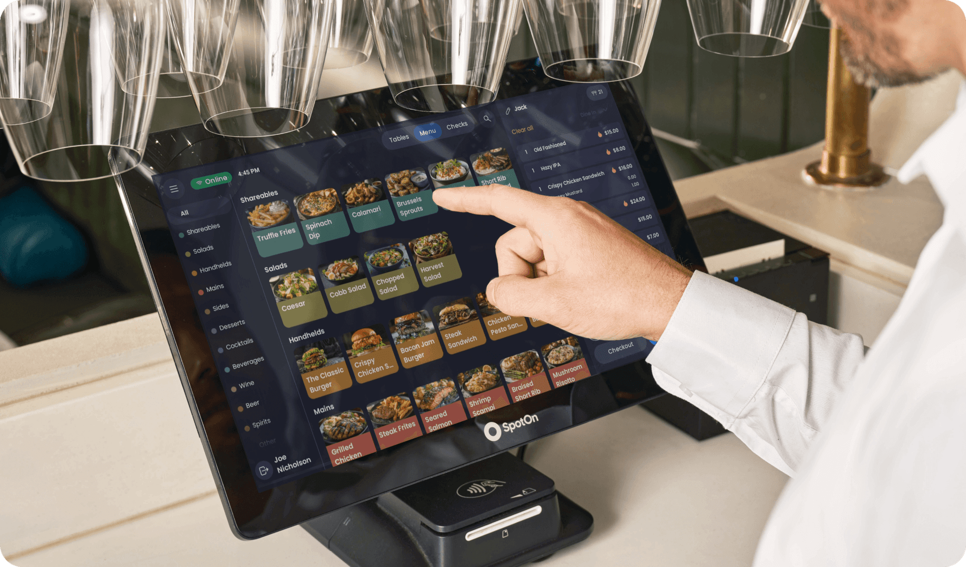 SpotOn POS hardware
